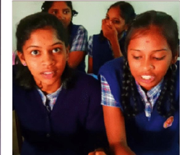Student feedback image from BVK Paderu