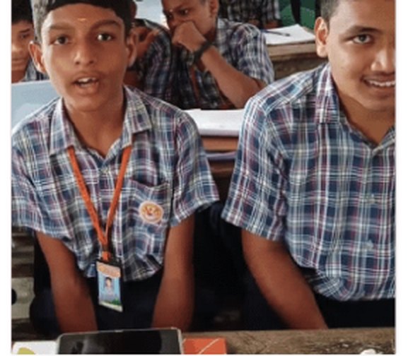 Student feedback image from BVK Kotturu