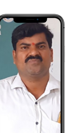 Teacher feedback video frame from BVK School, Srikrishna Vidya Mandir