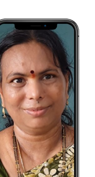 Teacher feedback video frame from BVK School, Srikrishna Vidya Mandir